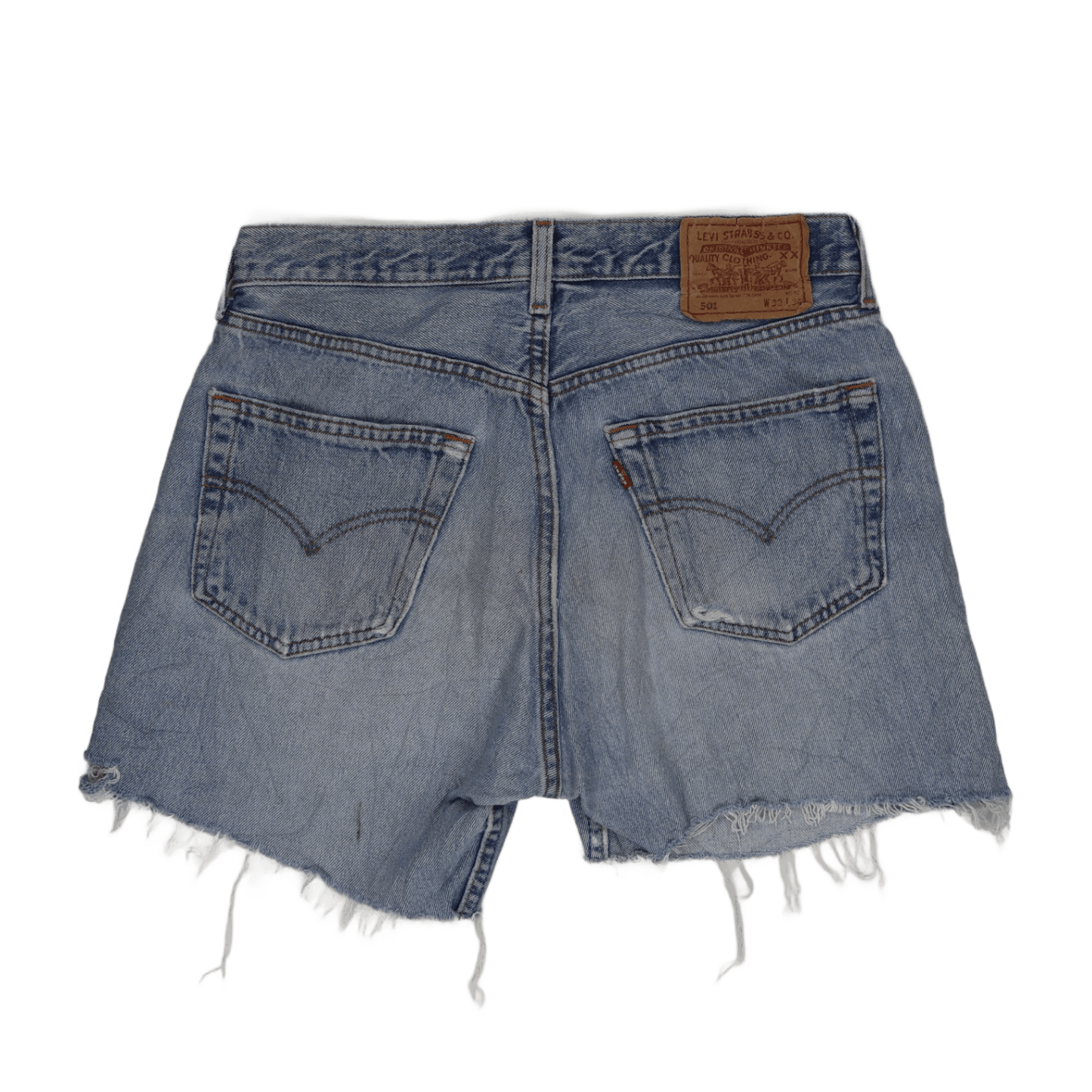 Levi's 501 Vintage Denim Cut-Off Shorts Blue W32 100% Cotton