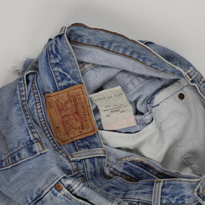 Levi's 501 Vintage Denim Cut-Off Shorts Blue W32 100% Cotton
