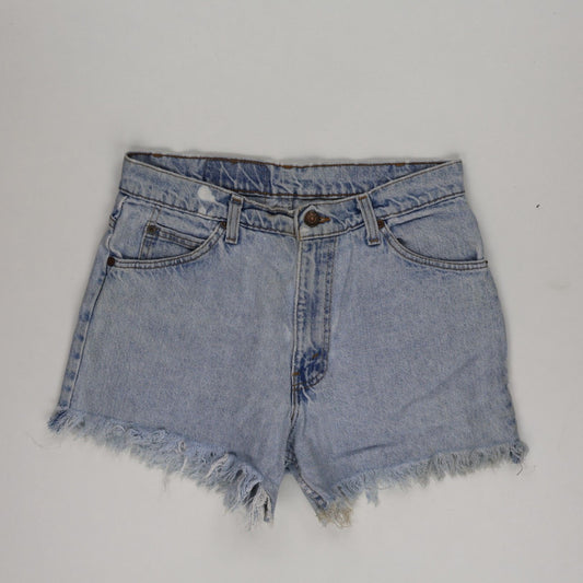Levi's 550 Vintage Denim Shorts Light Blue W30 Cotton Denim