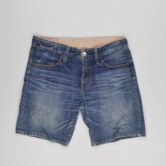 Levi's Vintage Blue Denim Shorts Size 34 Cotton Casual