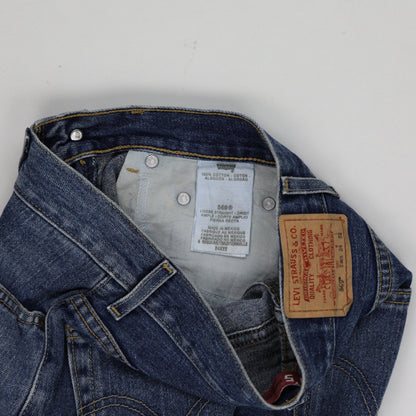 Levi's 569 Loose Fit Denim Shorts Blue W32 100 Cotton Vintage