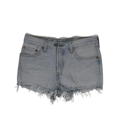 Levi’s 501 Light Blue Vintage Denim Cut-Off Shorts Women W27 Cotton