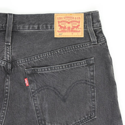 Levi's 501 Women's Black Denim Cut-Off Shorts W31 100 Cotton Vintage