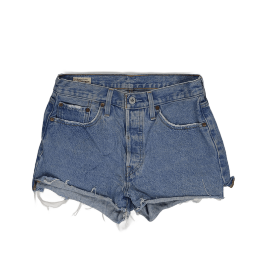 Levi's 501 Vintage Blue Denim Cut-Off Shorts Women's Size W30 Cotton