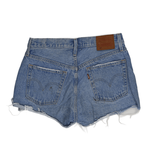 Levi's 501 Vintage Blue Denim Cut-Off Shorts Women's Size W30 Cotton