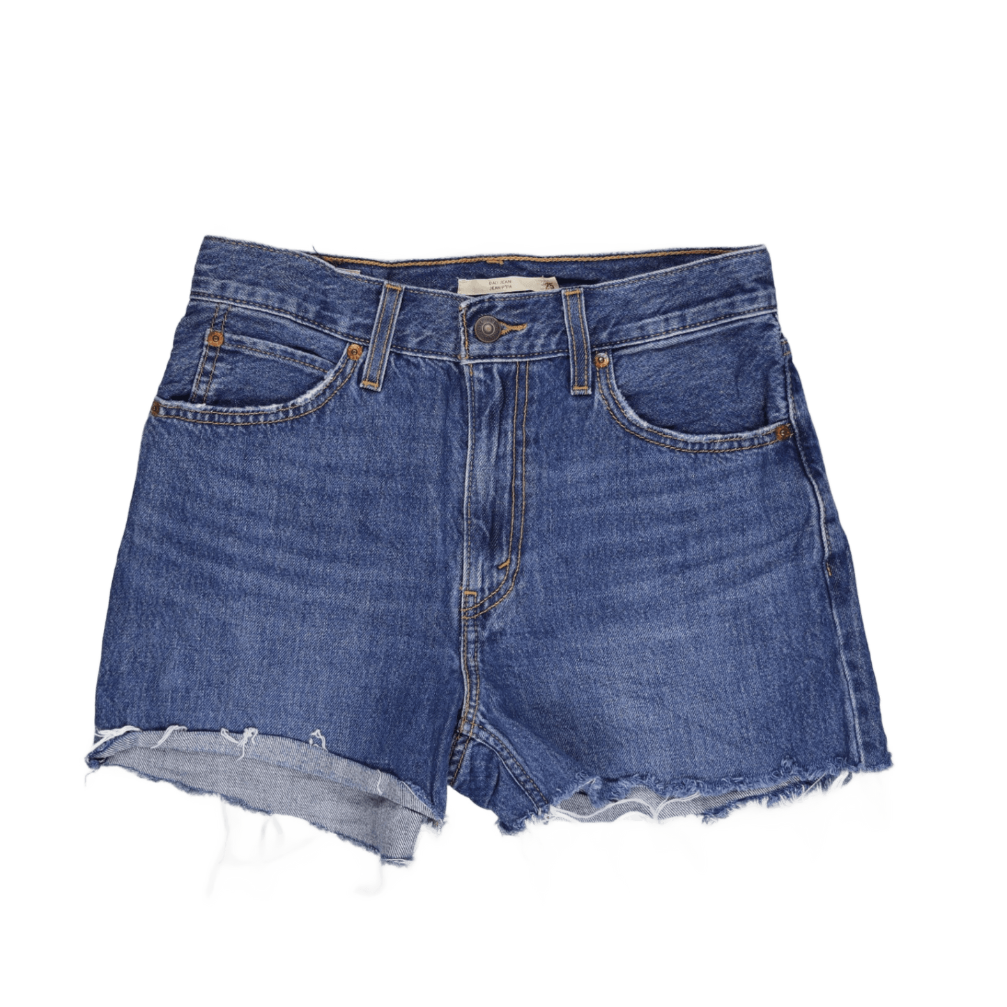 Levi's Women's Denim Cut-Off Shorts Blue Size 30 Cotton Waterless
