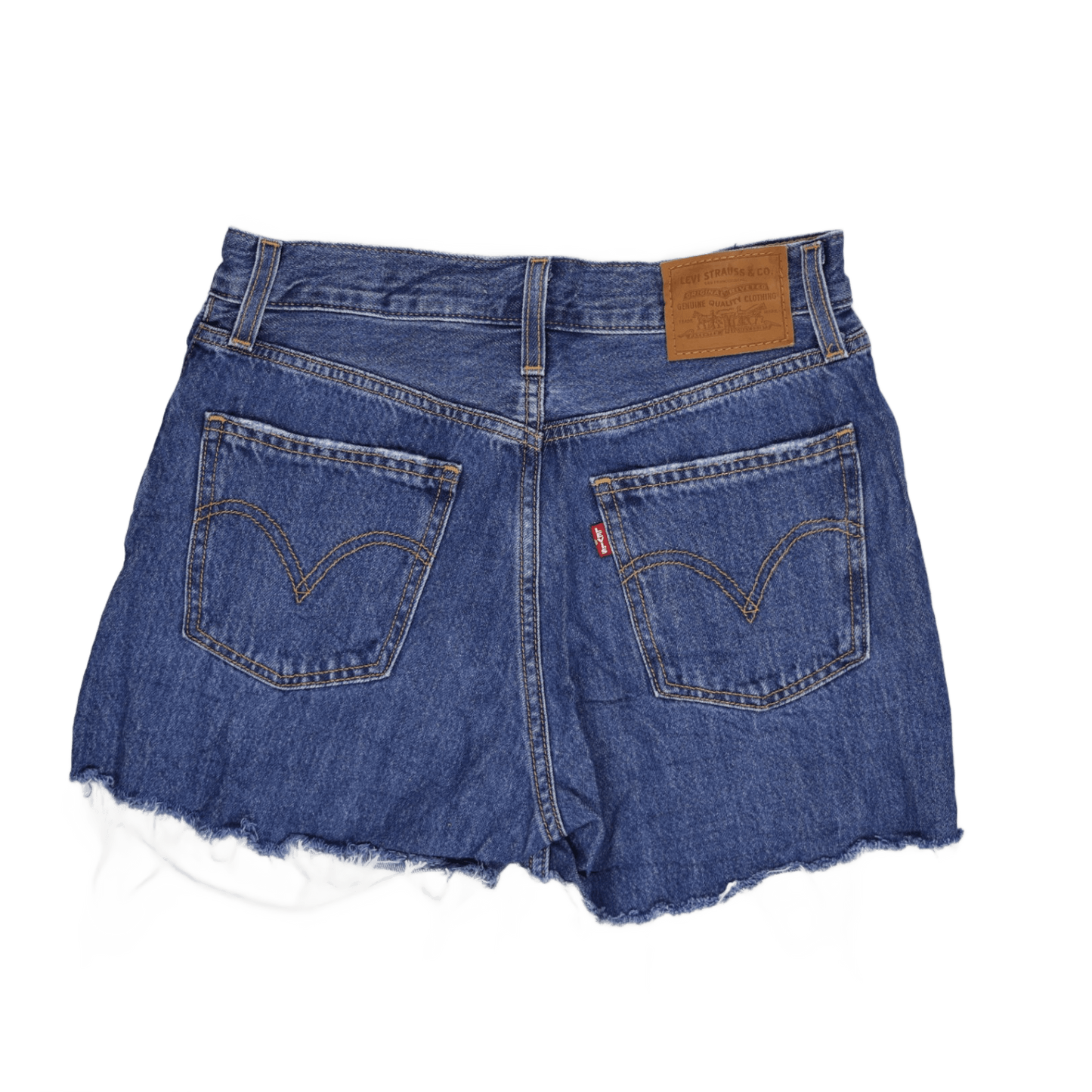 Levi's Women's Denim Cut-Off Shorts Blue Size 30 Cotton Waterless