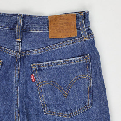 Levi's Women's Denim Cut-Off Shorts Blue Size 30 Cotton Waterless