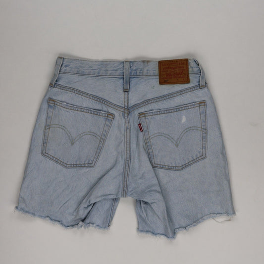 Levi's 501 Vintage Light Blue Denim Shorts W31 7in Inseam Cotton