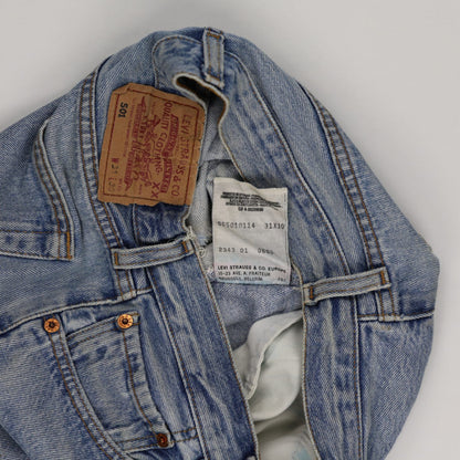 Levi's 501 Cut-Off Denim Shorts Women Blue W29 Vintage Very Good Condition