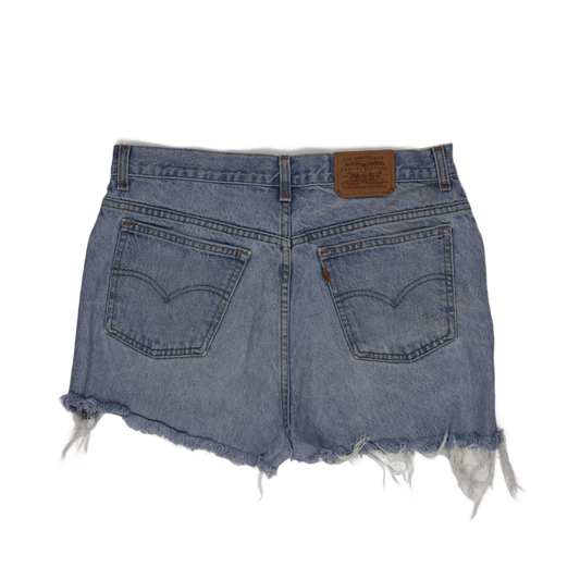 Levi's Vintage Blue Cotton Denim Cut-Off Shorts Size 34 Women's