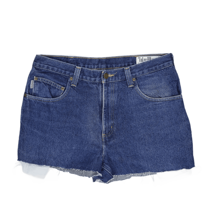 Carhartt Vintage Blue Denim Shorts 38 Inches 100 Percent Cotton Relaxed Fit