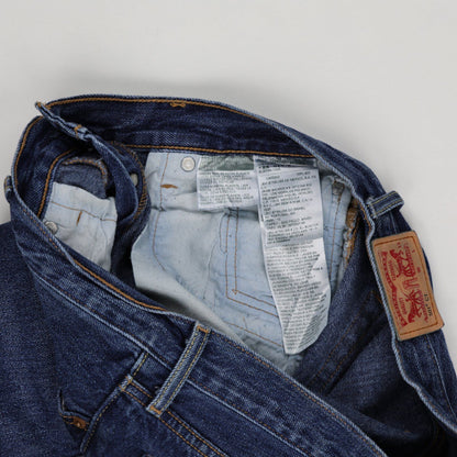 Levi's 501 CT Vintage Blue Cut Off Denim Shorts W34 Cotton