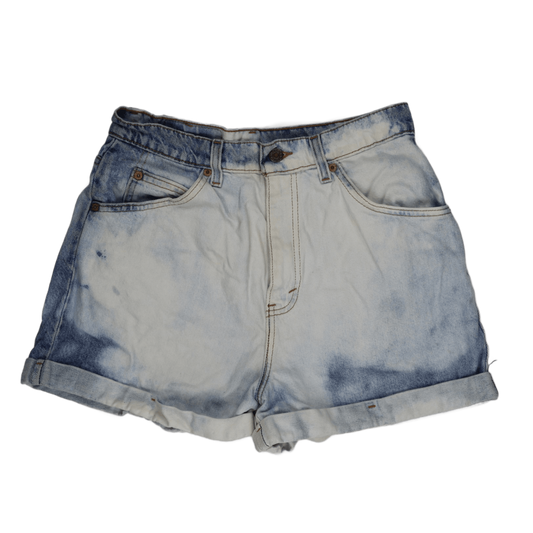 Levi’s 954 Regular Fit High Waist Tie Dye Denim Shorts - Size 5, Vintage Blue
