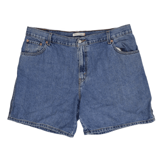 Levi's 550 Relaxed Fit Denim Shorts Blue Size 18 Classic Vintage Style Menswear