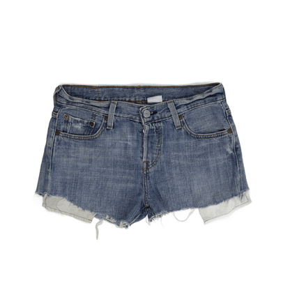 Vintage Levi's 501 Denim Shorts - Blue Wash, W28 - Perfect Summer Style