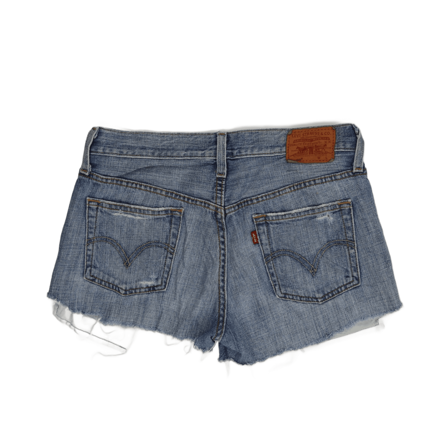 Vintage Levi's 501 Denim Shorts - Blue Wash, W28 - Perfect Summer Style
