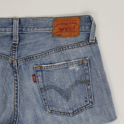 Vintage Levi's 501 Denim Shorts - Blue Wash, W28 - Perfect Summer Style