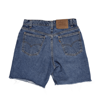 Vintage Levi's 550 Relaxed Fit Denim Shorts - Blue Wash, W31 - Classic Style