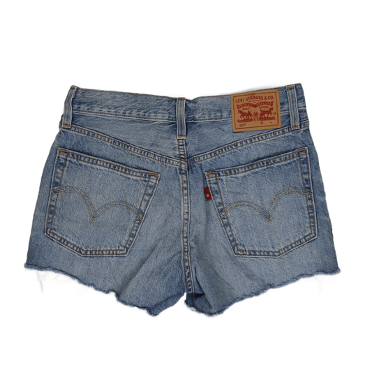 Levi's 501 Vintage Distressed Denim Shorts Blue W31 Cotton Denim Unisex