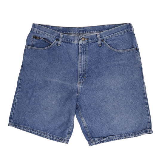 Lee Vintage Denim Shorts Medium Blue 42 Inseam 28 cm 100 Percent Cotton