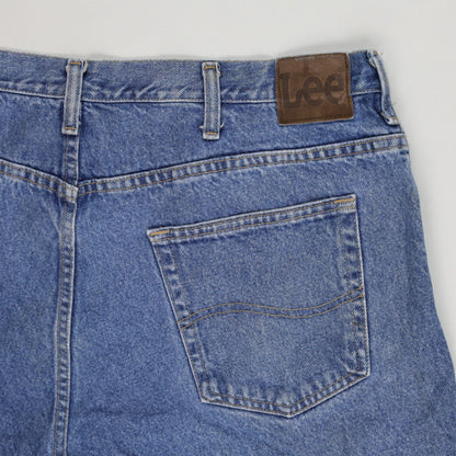 Lee Vintage Denim Shorts Medium Blue 42 Inseam 28 cm 100 Percent Cotton