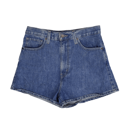 Levi's Vintage Blue Denim Shorts Women's Size 30 100% Cotton 8 Inch Inseam