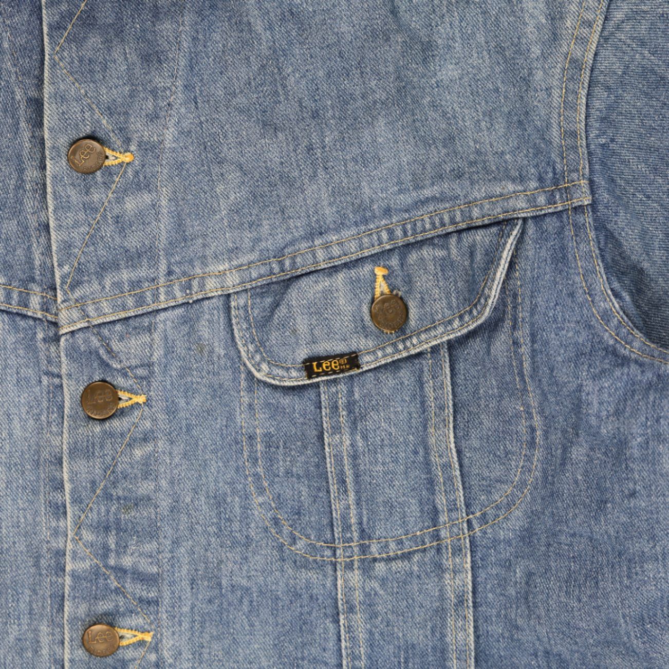 Lee Vintage Crotona Denim Jacket Blue Large Cotton