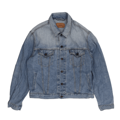 Levi's 70550 Vintage Denim Jacket Light Blue XL Heavyweight Cotton