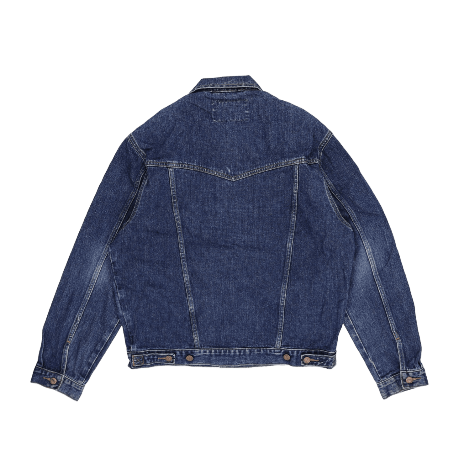 Wrangler Authentic Western Denim Jacket Blue Medium Cotton Unisex