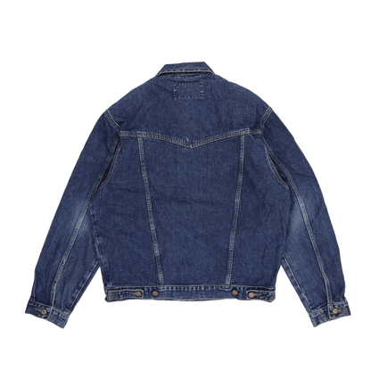 Wrangler Authentic Western Denim Jacket Blue Medium Cotton Unisex