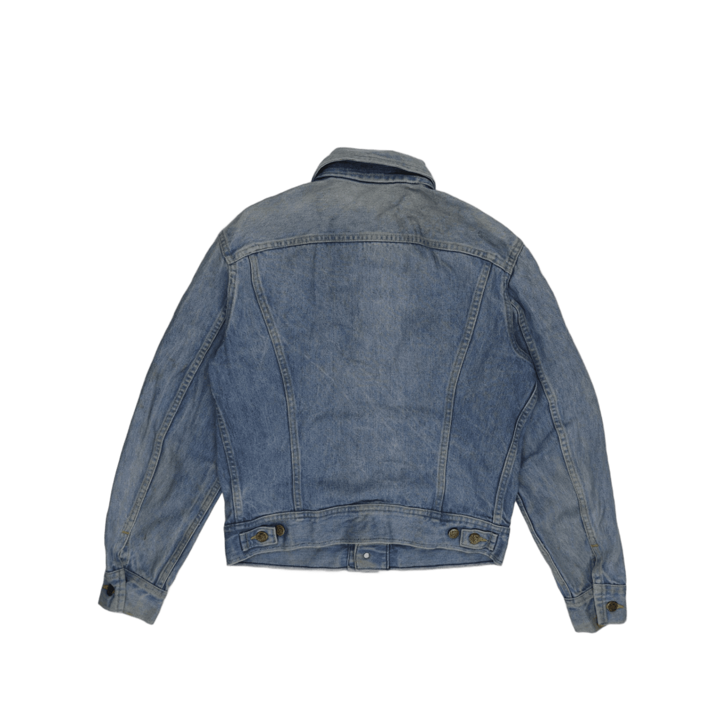 Lee Vintage Denim Trucker Jacket Blue Size 40 Cotton Collared