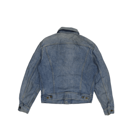 Lee Vintage Denim Trucker Jacket Blue Size 40 Cotton Collared