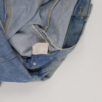 Lee Vintage Denim Trucker Jacket Blue Size 40 Cotton Collared