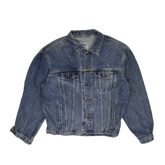 Levi's Vintage Blue Denim Trucker Jacket Medium Cotton