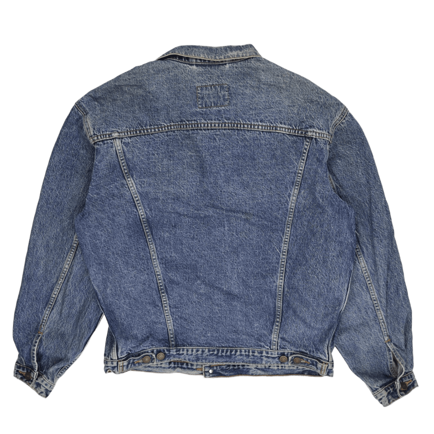 Levi's Vintage Blue Denim Trucker Jacket Medium Cotton
