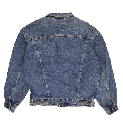 Levi's Vintage Blue Denim Trucker Jacket Medium Cotton