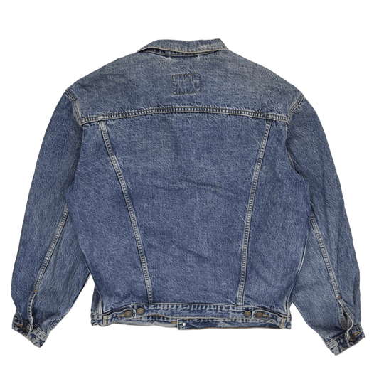Levi's Vintage Blue Denim Trucker Jacket Medium Cotton