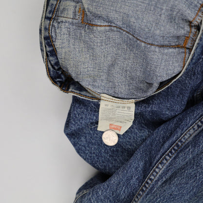 Levi's Vintage Blue Denim Trucker Jacket Medium Cotton