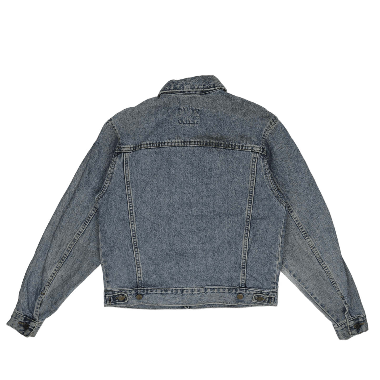 Lee Vintage Light Blue Denim Jacket Men Size Small 100 Percent Cotton