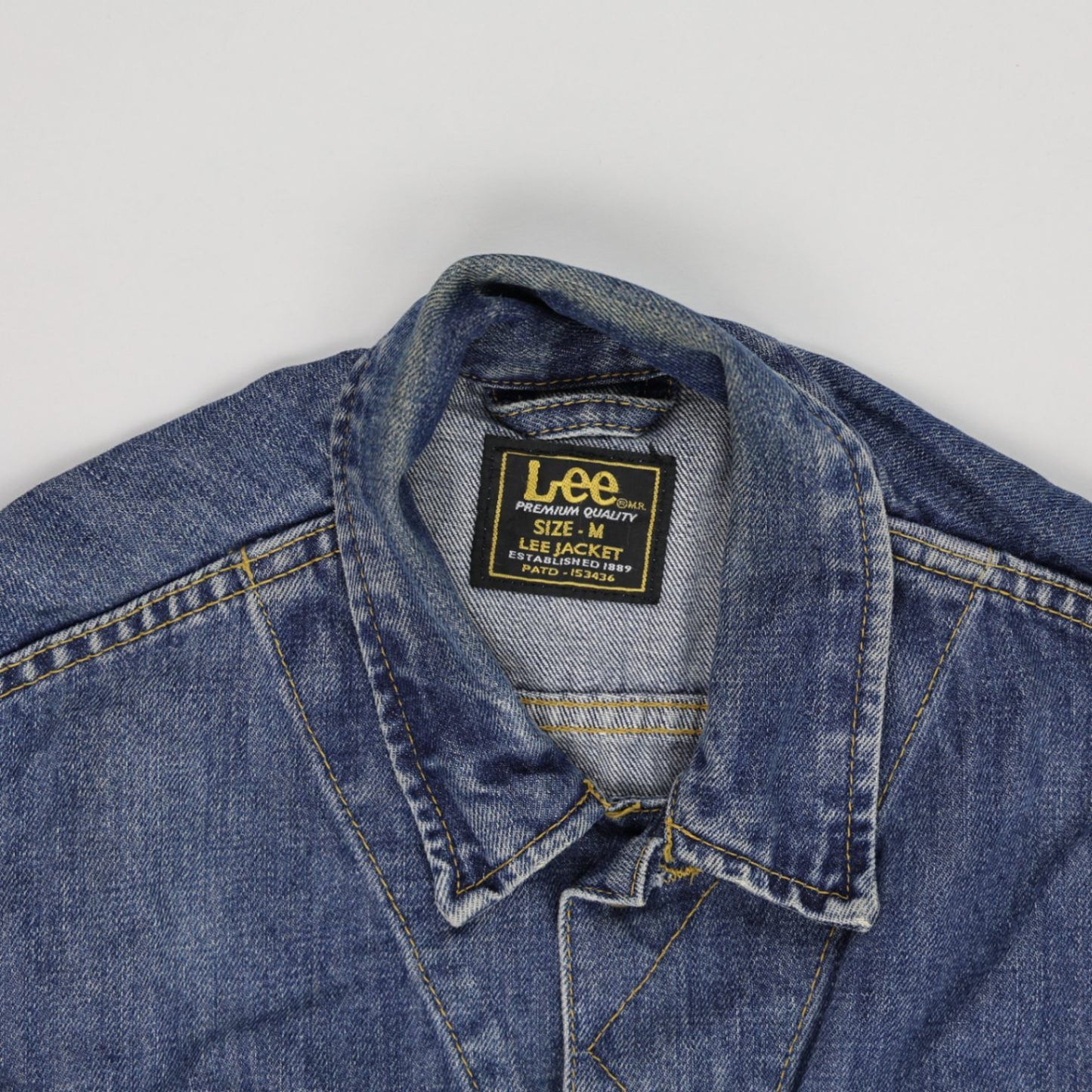 Lee Vintage Denim Jacket Blue Medium Cotton