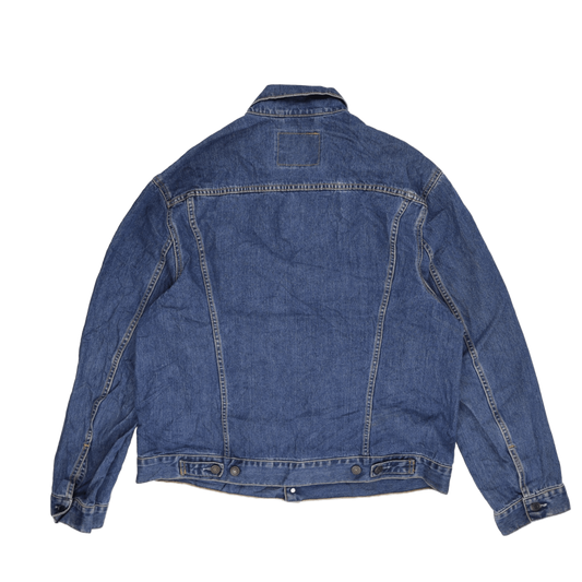 Levi's Vintage 70550 Blue Denim Trucker Jacket Size XL Cotton