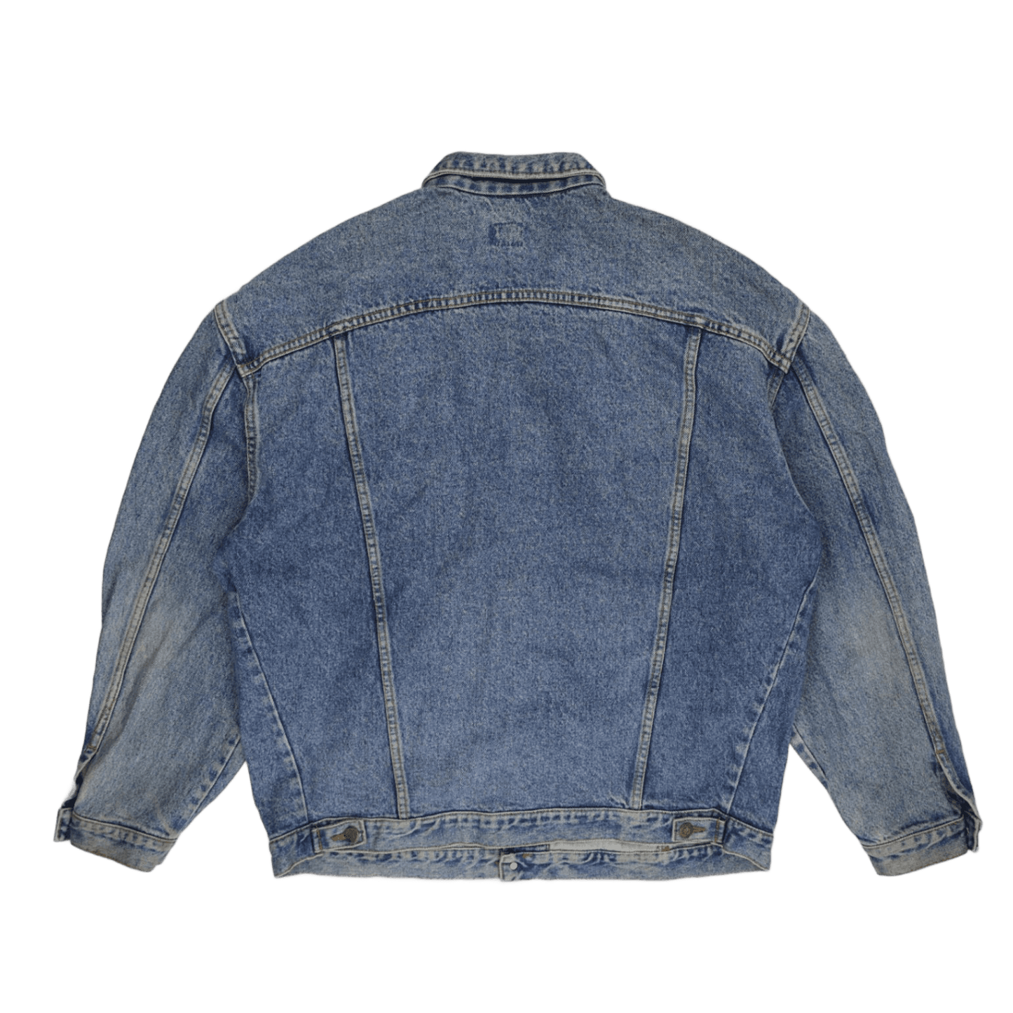 Lee Vintage Blue Denim Jacket XL Cotton Men's