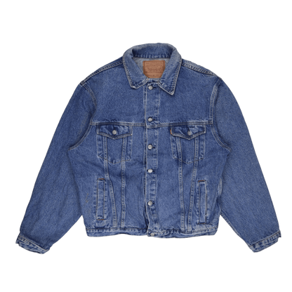 Levi's Classic Denim Jacket Blue XL Cotton Denim Vintage