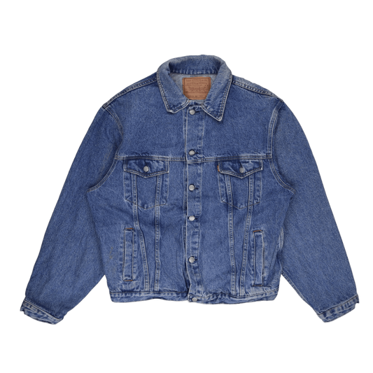 Levi's Classic Denim Jacket Blue XL Cotton Denim Vintage