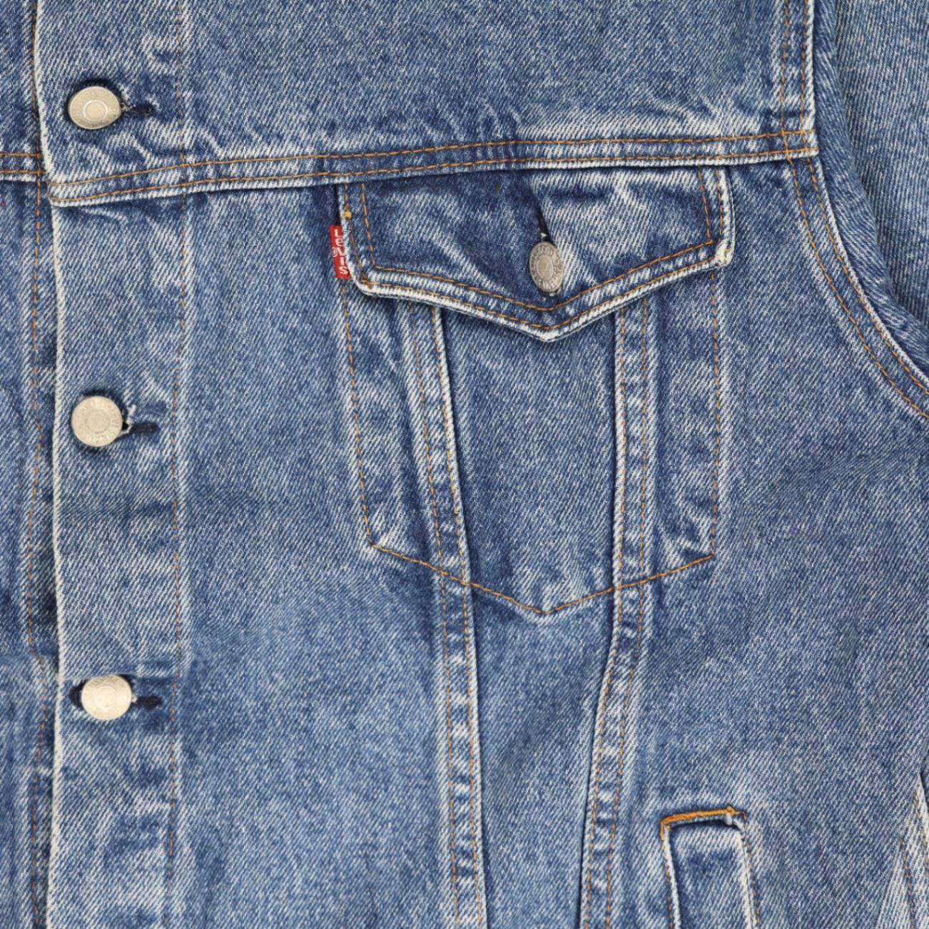 Levi's Classic Denim Jacket Blue XL Cotton Denim Vintage