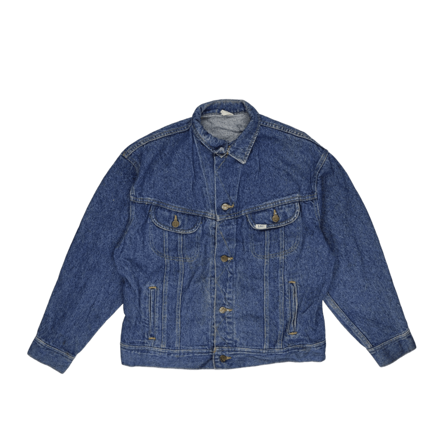 Lee Vintage Western Denim Jacket Blue XL Cotton Denim