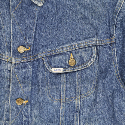 Lee Vintage Western Denim Jacket Blue XL Cotton Denim