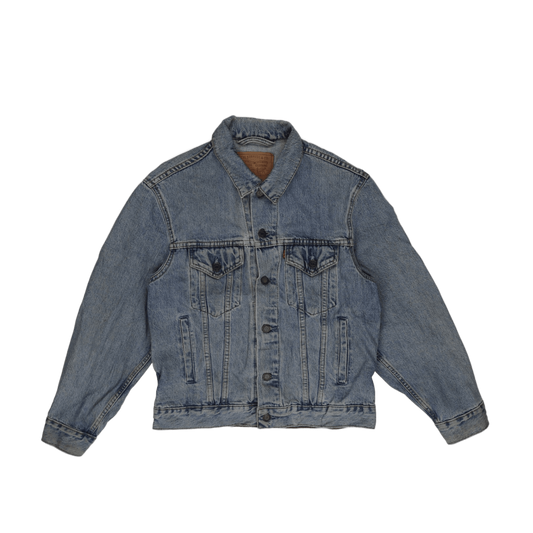 Levi's 70503-04 Vintage Blue Denim Trucker Jacket Small 100% Cotton