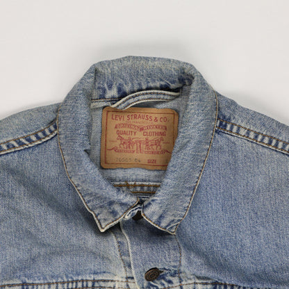 Levi's 70503-04 Vintage Blue Denim Trucker Jacket Small 100% Cotton